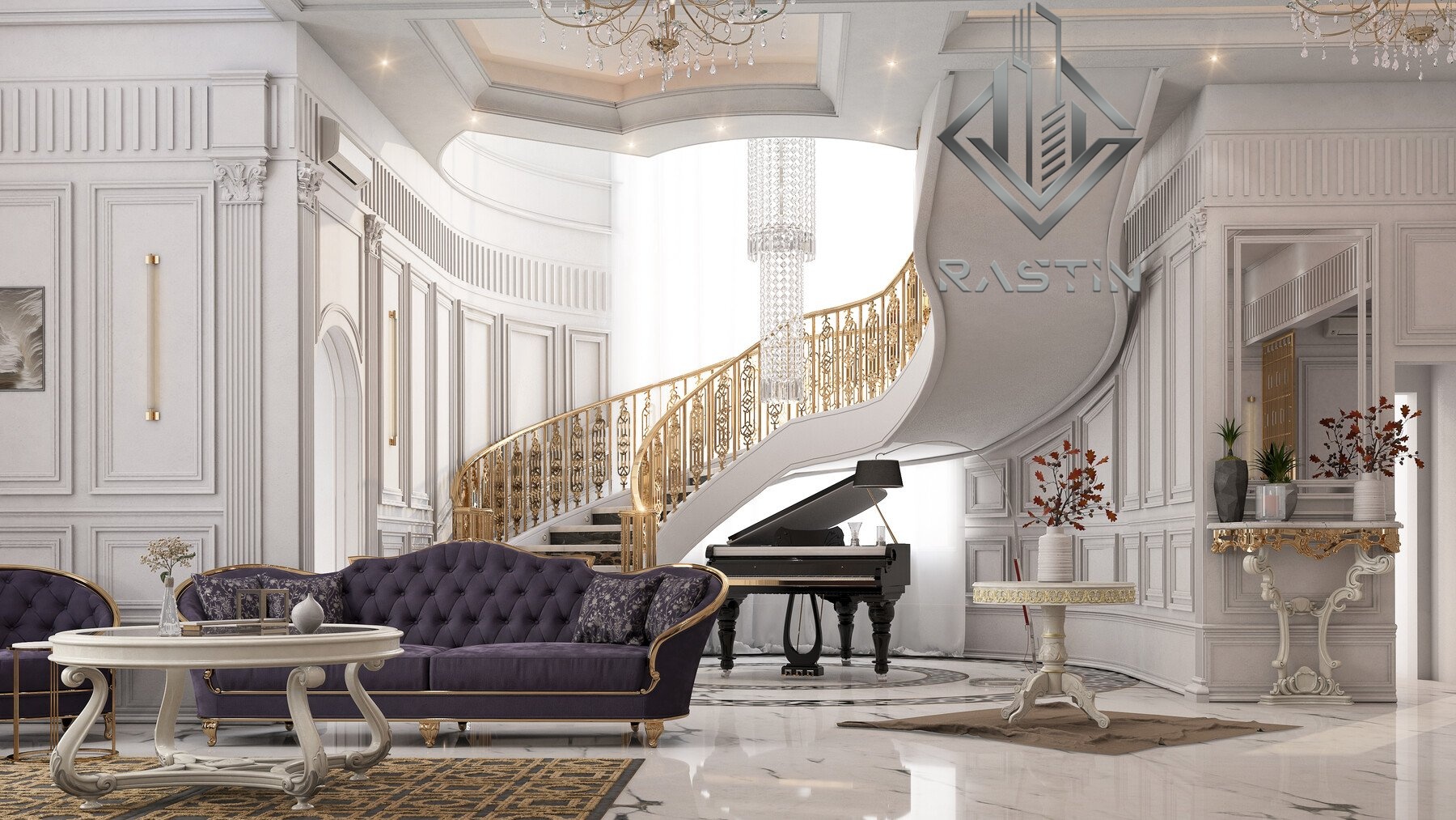 دکوراسیون فلزی برای ویلا