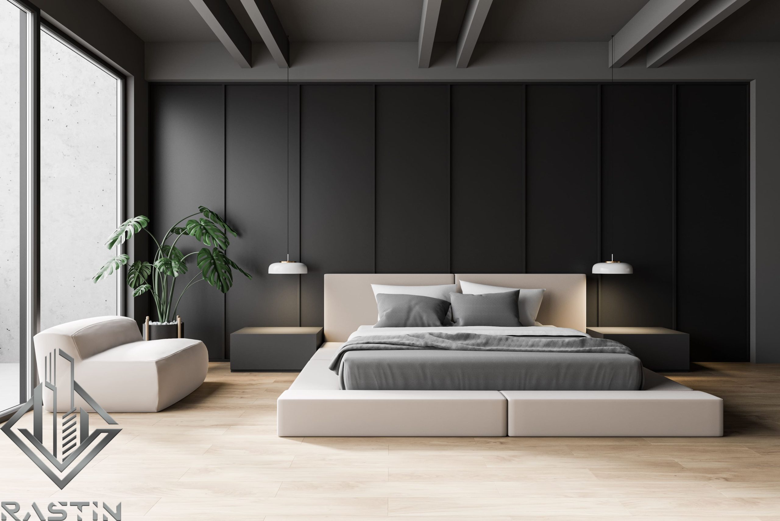 طراحی و دکوراسیون با عناصر فلزی