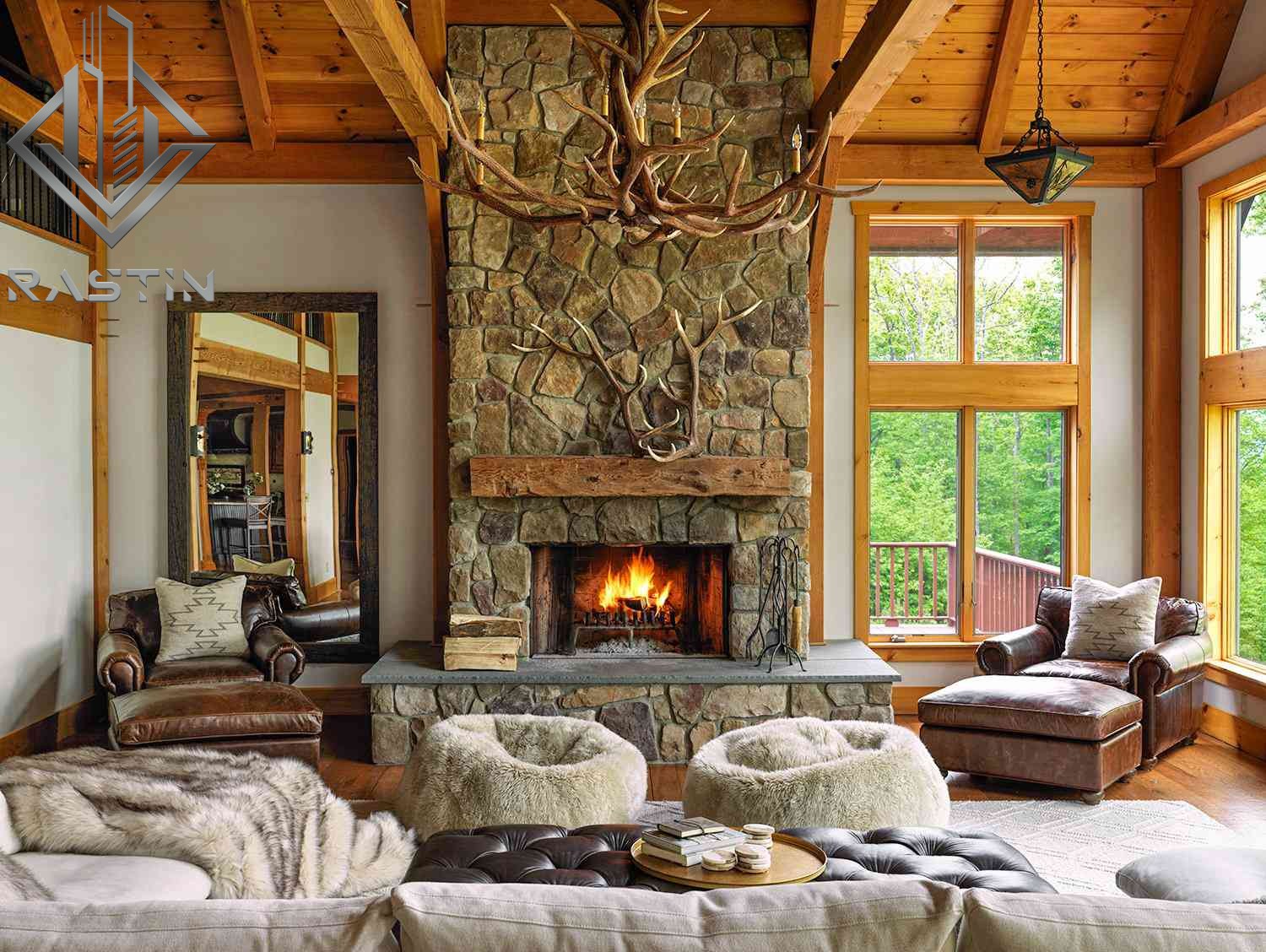 بازسازی آپارتمان روستیک