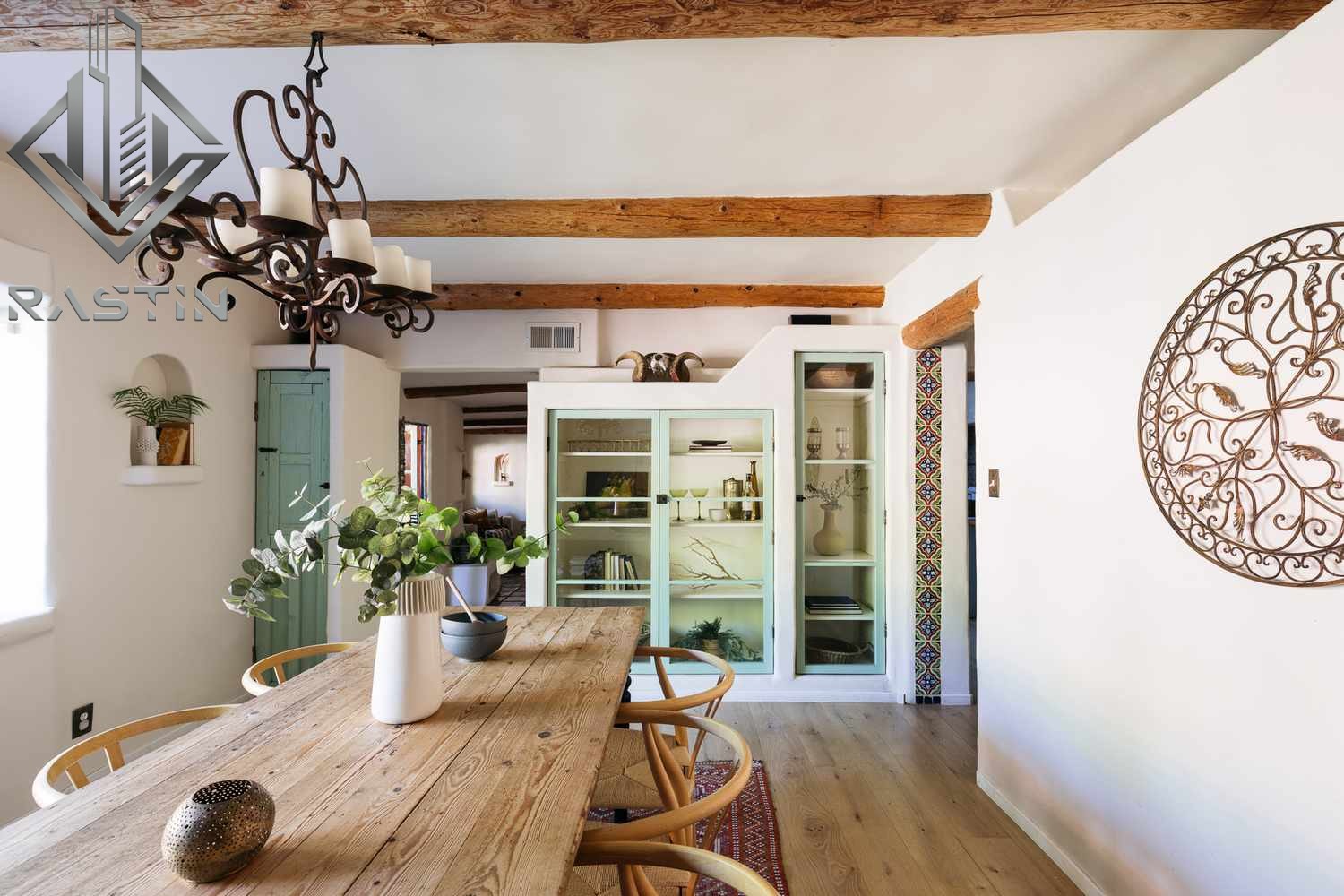 طراحی داخلی روستیک خانه