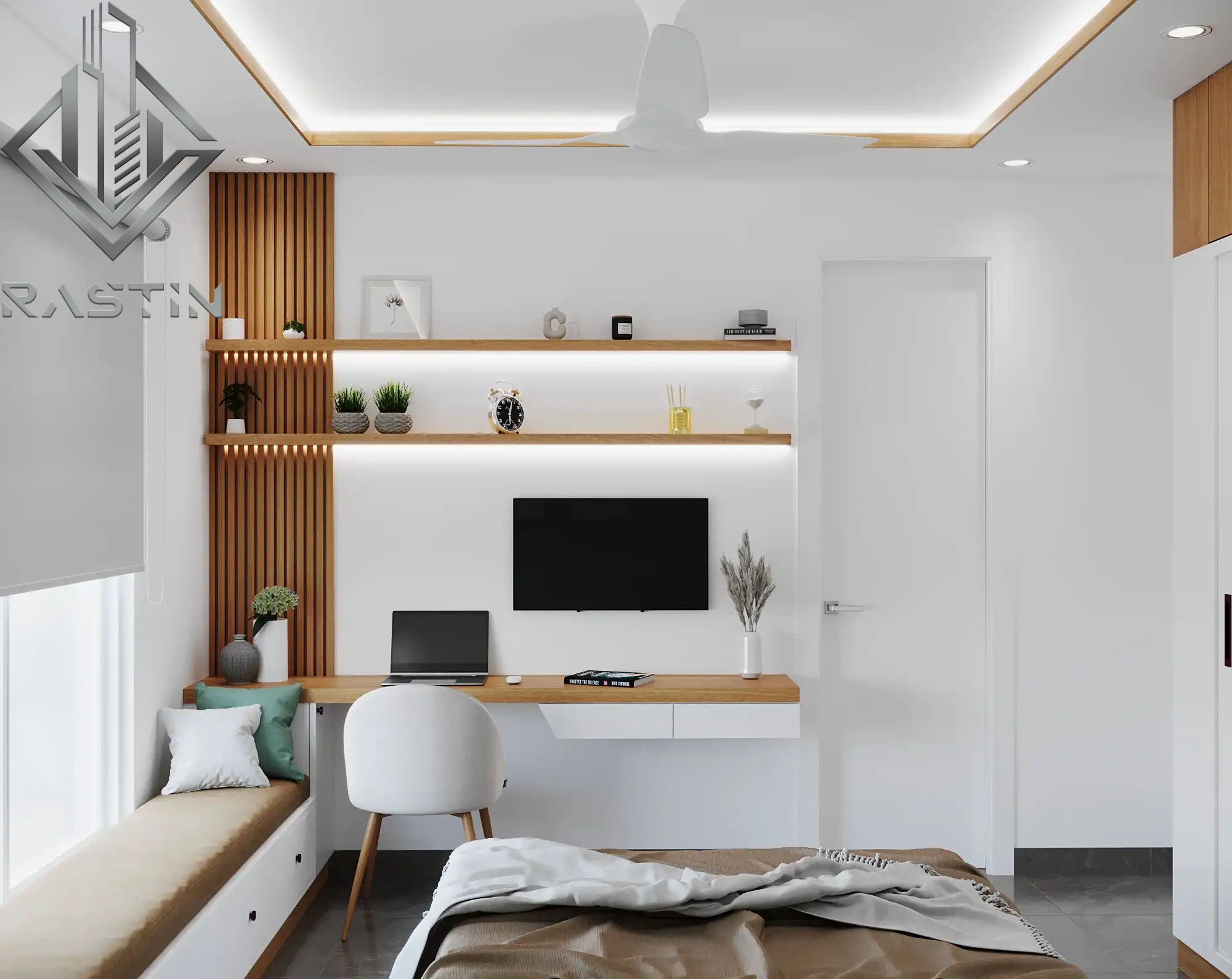 طراحی اتاق مطالعه دانش آموز