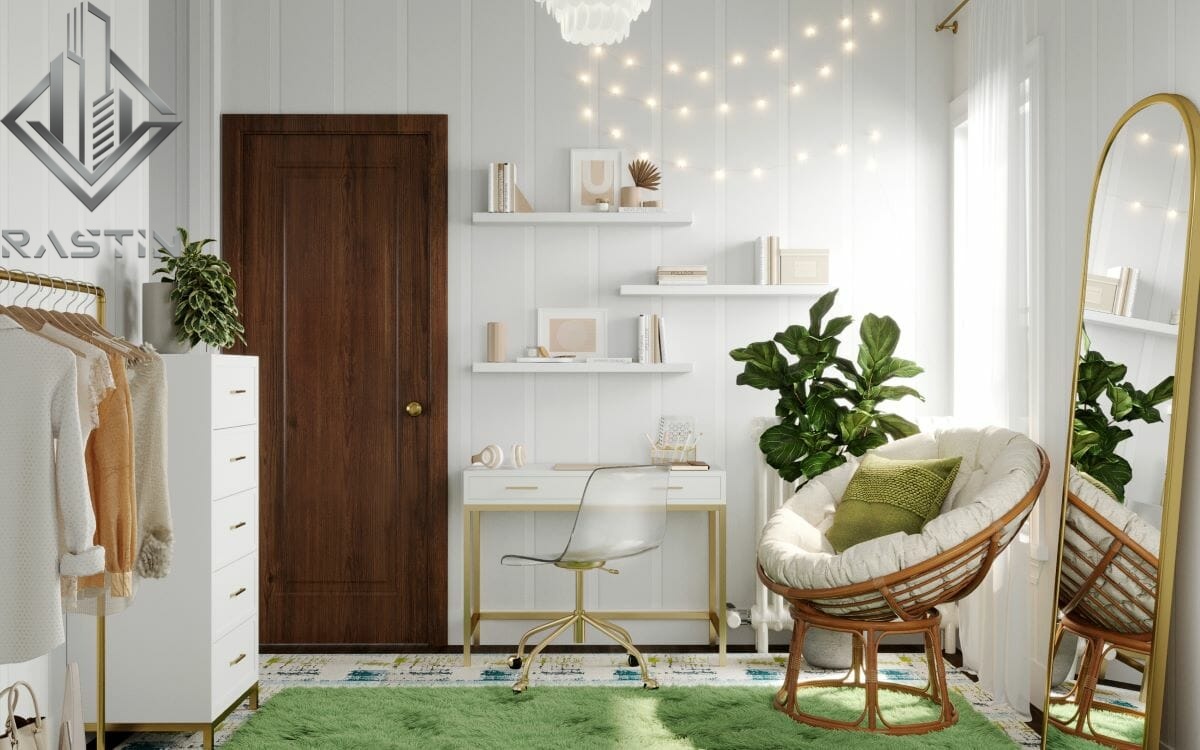 طراحی اتاق مطالعه جذاب بدون حواس پرتی